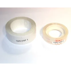 Scotch adhésif transparent (12mm) et blanc (20mm) pour gouvernes TopmodelCZ (5m)