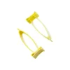 Sécurité prise servos d'aile F3J (jaune) - 2 pcs
