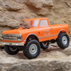 1/24 SCX24 1967 Chevrolet C10 4WD Brushed Truck RTR, Noir