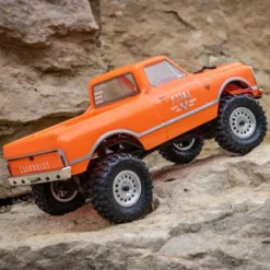 1/24 SCX24 1967 Chevrolet C10 4WD Brushed Truck RTR, Noir