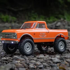1/24 SCX24 1967 Chevrolet C10 4WD Brushed Truck RTR, Noir
