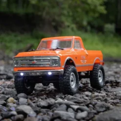 1/24 SCX24 1967 Chevrolet C10 4WD Brushed Truck RTR, Noir