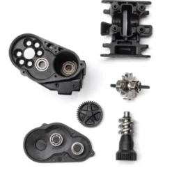 1/30 SCX30 Chevrolet K10 4X4 RTR Brushed Rock Crawler (Batterie & Chargeur inclus), noir