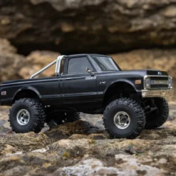 1/30 SCX30 Chevrolet K10 4X4 RTR Brushed Rock Crawler (Batterie & Chargeur inclus), noir