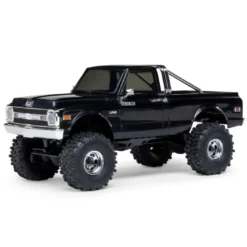 1/30 SCX30 Chevrolet K10 4X4 RTR Brushed Rock Crawler (Batterie & Chargeur inclus), noir