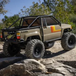 1/10 SCX10 III 1987 Toyota SR5 4X4 RTR Brushed Rock Crawler, Tan