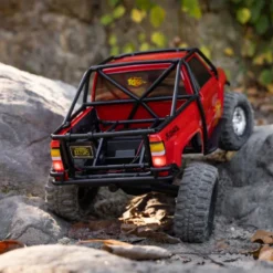 1/10 SCX10 III 1987 Toyota SR5 4X4 RTR Brushed Rock Crawler, Red