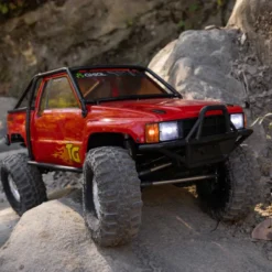 1/10 SCX10 III 1987 Toyota SR5 4X4 RTR Brushed Rock Crawler, Red