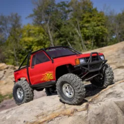 1/10 SCX10 III 1987 Toyota SR5 4X4 RTR Brushed Rock Crawler, Red
