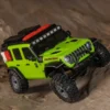 SCX30 Jeep Wrangler JLU 4X4 RTR à charbon Rock Crawler (Batterie et chargeur inclus), vert - Axial