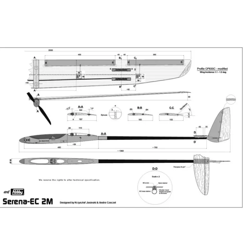 Serena-EC env. 2,00m Art Hobby