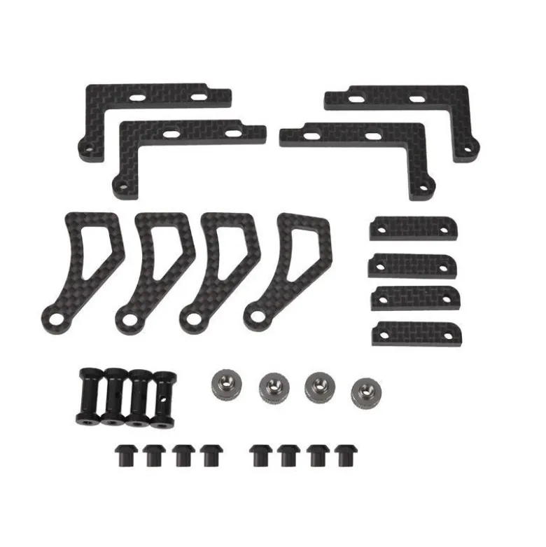 Serpent I Battery mount set carbon SRX8 GTE (SER601311)