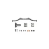 Serpent I support de carro carbon set S9XX (SER903845)