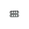 Serpent Pivot insert nylon ARRIERE (4+4) SER903515