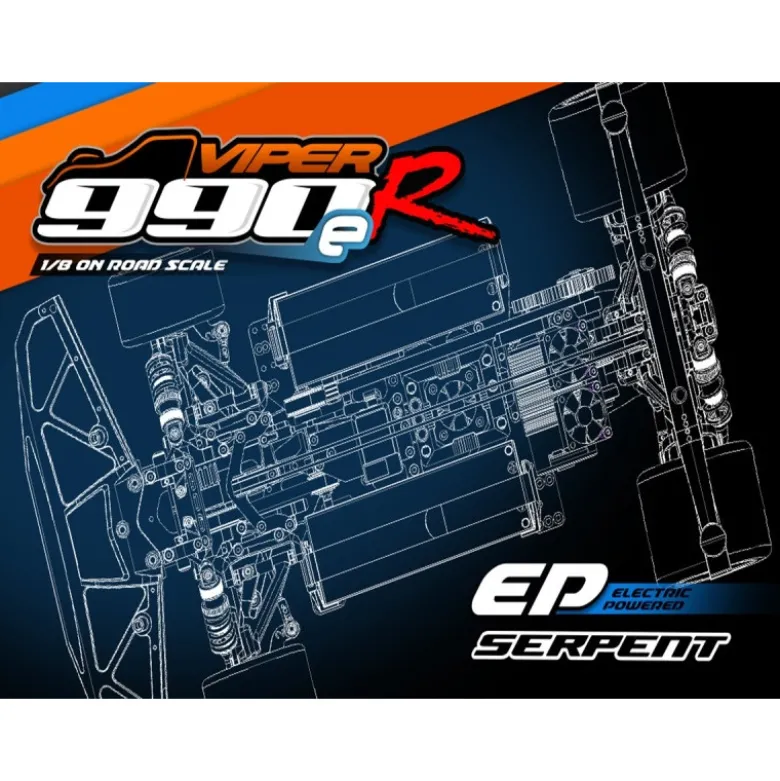 Serpent Serpent Viper 990E-R 1/8 EP (SER904008)