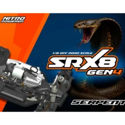 Serpent SRX8 Gen4 1/8 4wd GP SER600024