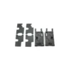 Serpent triangle de suspension ARRIERE L+R V2 SRX8 SER600895