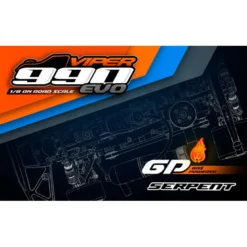 Serpent Viper 990 evo 4wd 1/8 GP