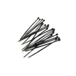 Serre cable rilsan noir 2,5mmx100mm, 100 pièces