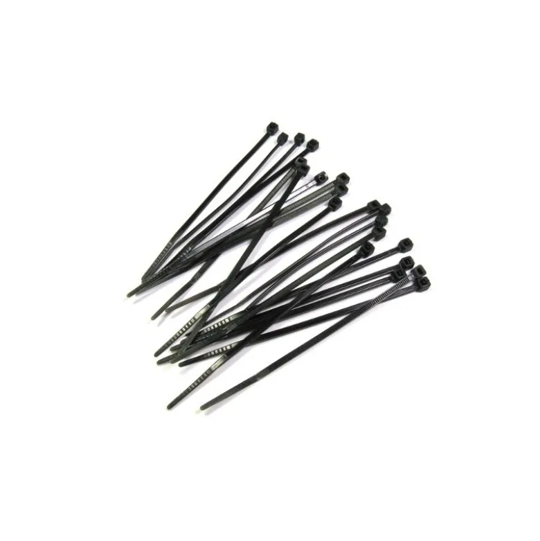 Serre cable rilsan noir 2,5mmx100mm, 100 pièces