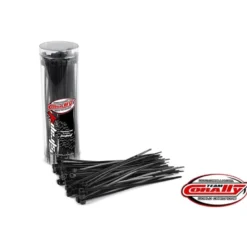 Serre cable rilsan noir - 2,5x100mm - 50 pcs - Team Corally