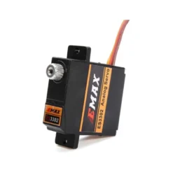 Servo aile EMAX ES3302 MG (12.5g, 2.8kg/cm, 0.12s/60°)