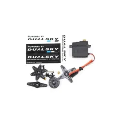 Servo analogique mini Dualsky AS82MG (13g, 1.5kg/cm, 0.10s/60°)