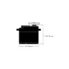 Servo 'big size' Hitec HS-805MG (197g, 24.7kg.cm, 0.14s/60°)