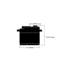 Servo 'big size' Hitec HS-805MG (197g, 24.7kg.cm, 0.14s/60°)
