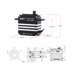 Servo brushless KST X20-4208 V8.0