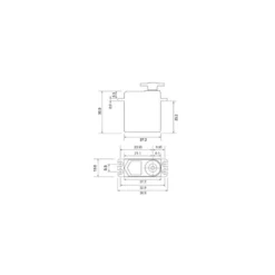 Servo Futaba BLS-A600