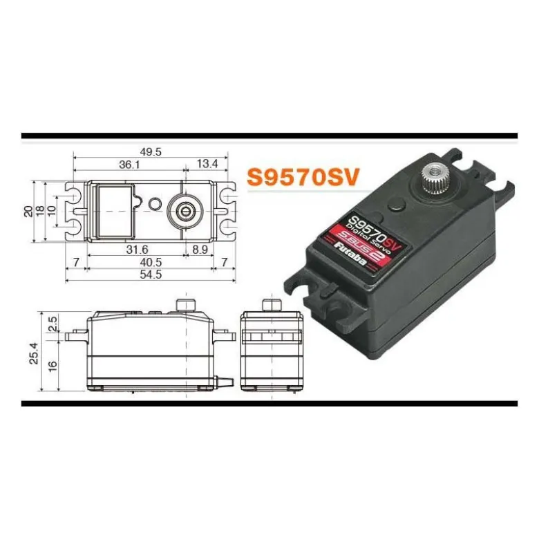 Servo Futaba S9570SV