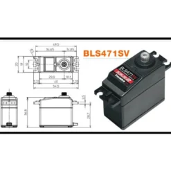 Servo Futaba standard BLS471SV MG HV SBUS2 (57g, 13,8kg/cm)