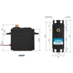 Servo Kavan GO-52MG (0.21s/60°, 7.5kg.cm)