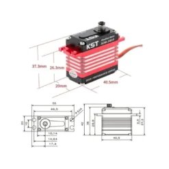 Servo KST X20-1035 MG HV (70g, 12kg.cm, 0.03s/60°)