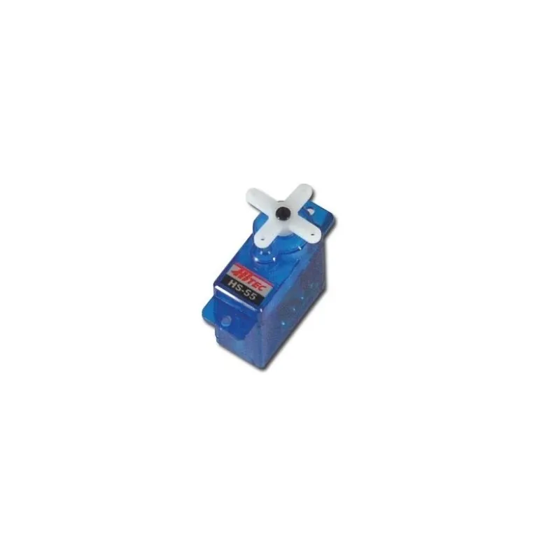 Servo micro Hitec HS-55 (8g, 1.3kg.cm, 0.14s/60°)