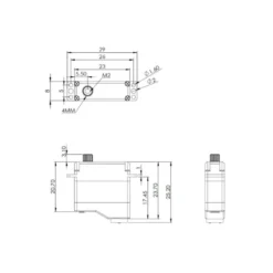 Servo Mini Mks HV6120H MG numérique