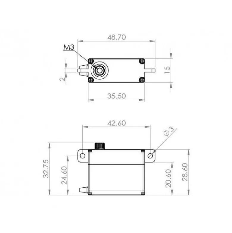 Servo Mini Mks HV747 R numérique