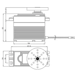 Servo Multiplex Rhino Pro SHV Digi 4 - 65154