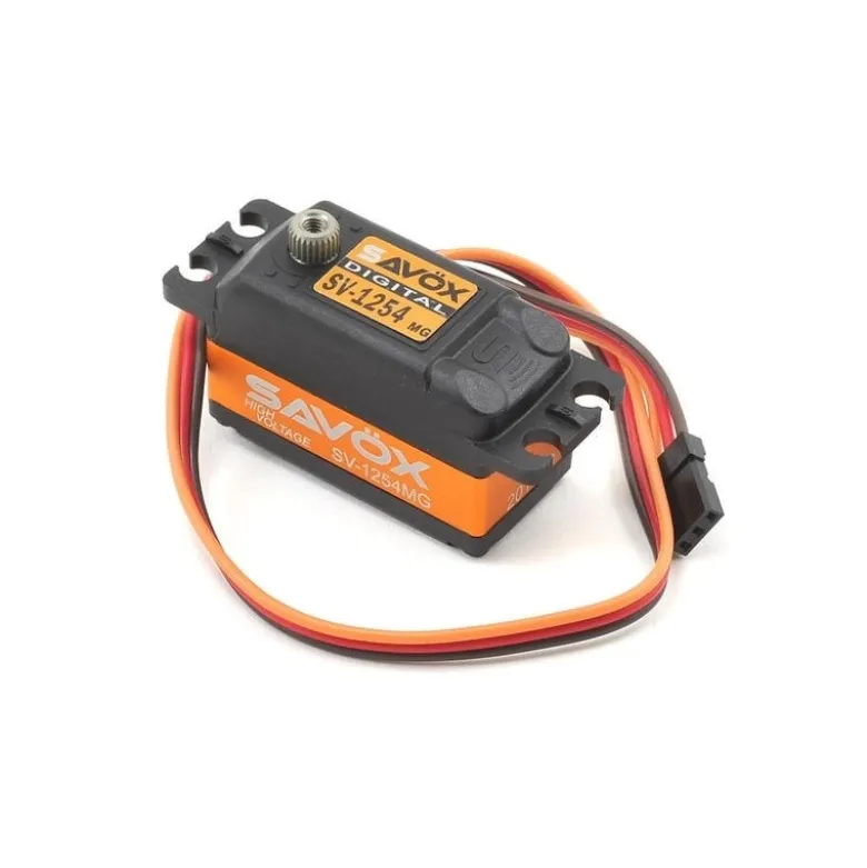 Servo numérique bas profil Savox SV-1254MG+ (45g, 18kg.cm, 0.075s/60°)