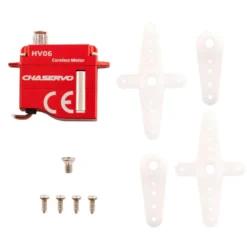 Servo numérique HV06 chaservo MICRO (6g, 2.4kg, 0.05s)