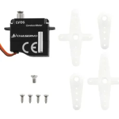 Servo numérique LV06 chaservo MICRO (6g, 1.7kg.cm, 0.055s)