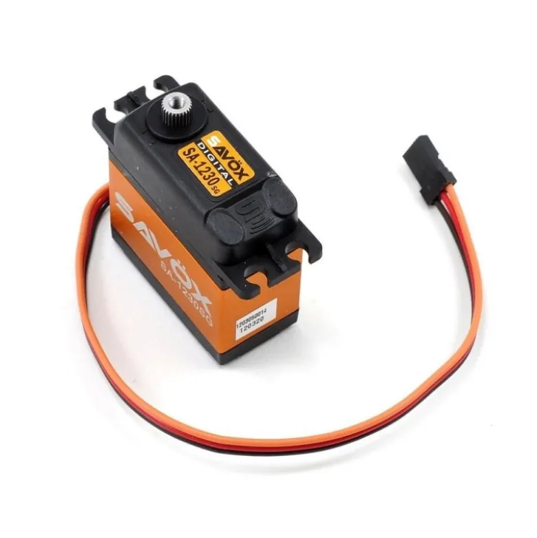 Servo numérique monster Savox SA-1230SG (79g, 36kg.cm, 0.16s/60°)