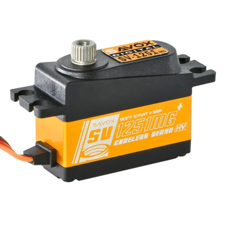 Servo numérique Savox SV-1251MG+ (30g, 8kg.cm, 0,095s/60°)