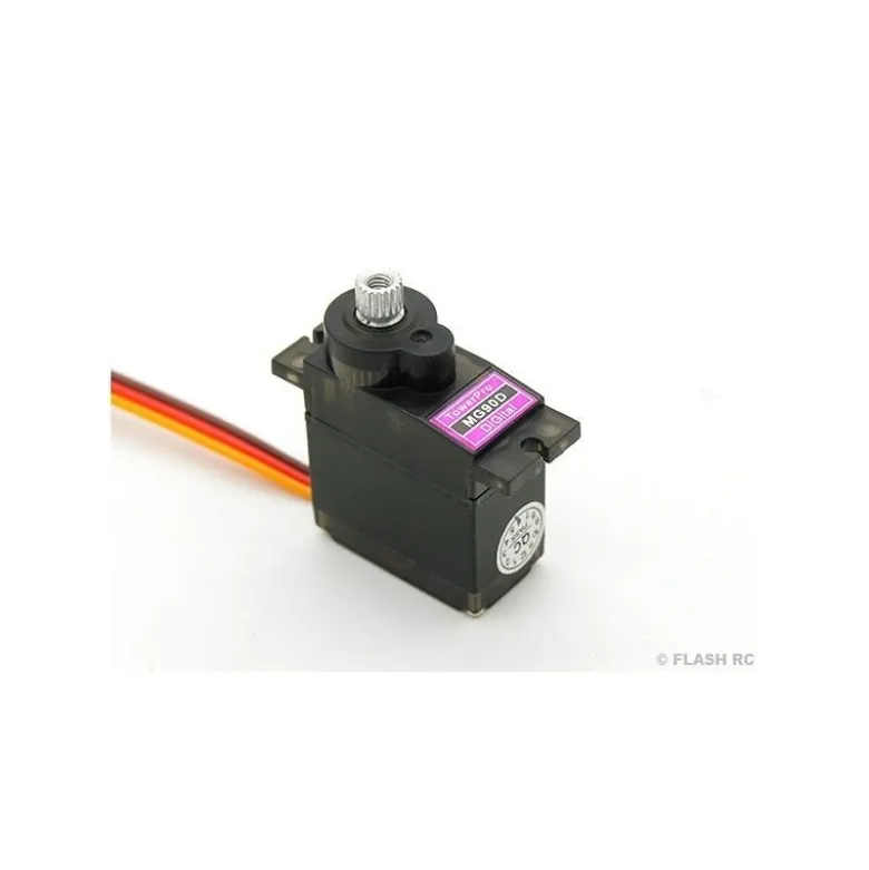 Servo robotique MG90D - 360° rotation - métal numérique Towerpro