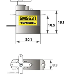 Servo Topmodel Sub Micro SMS631