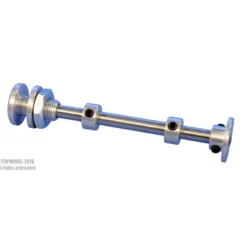 SET AXE DE ROUE ø6mm la paire