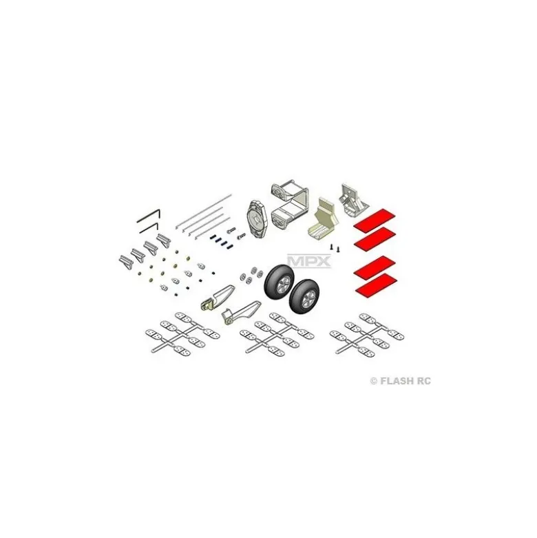 Set de Petits accessoires Parkmaster PRO Multiplex