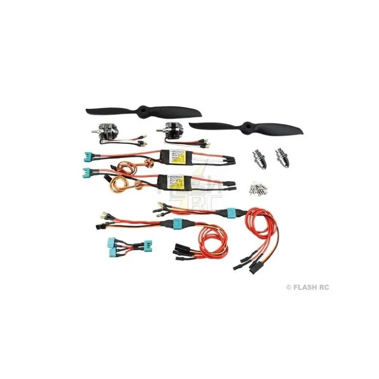 Set de propulsion 'twinStar BL' Multiplex (sans Lipo)