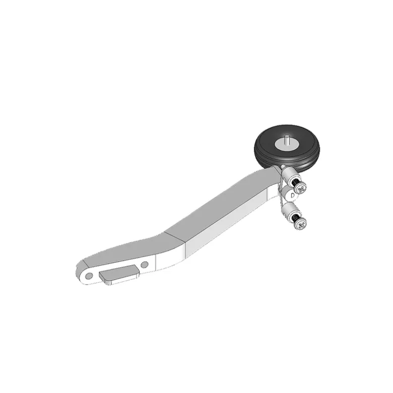 224304 - Set de roulette de queue av. Ressort et vis Extra 300 S